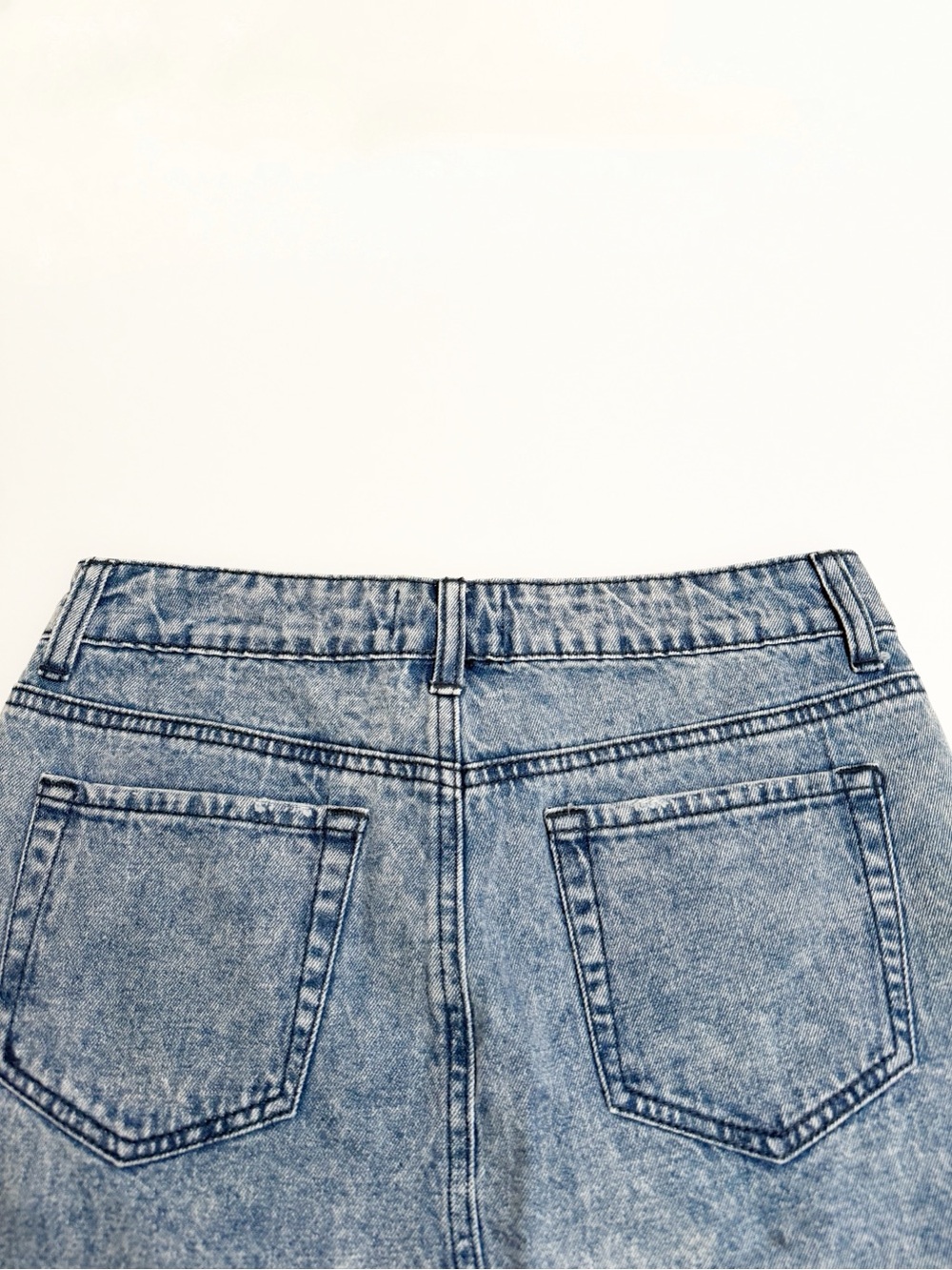NEW Litz by Uniq Studded Denim Mini Skirt - Picture 7 of 10